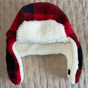 Lazy One Buffalo Plaid Trapper Hat